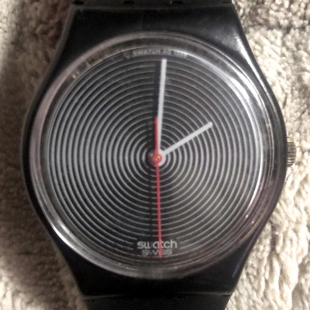 vintage 1986/1987 Swatch Swiss mens watch. Never worn flawless. - Picture 1 of 5